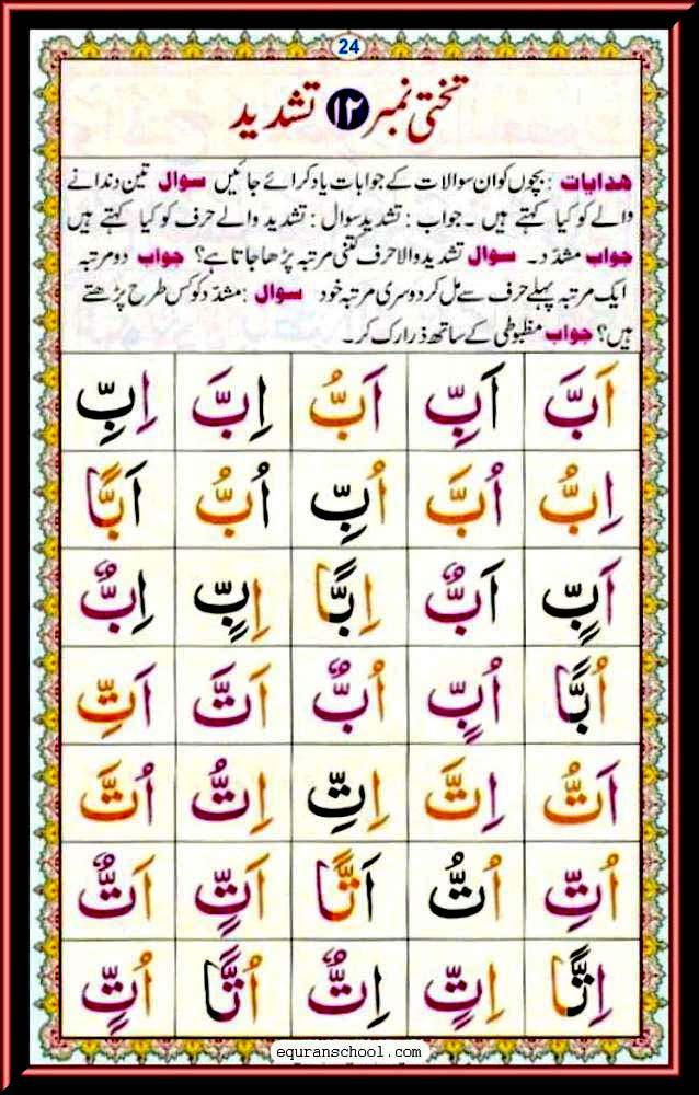 Noorani Qaida pdf